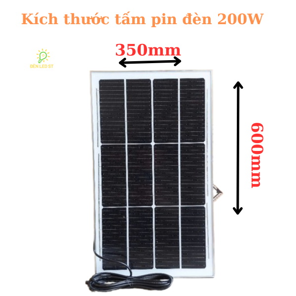 ĐÈN PHA NĂNG LƯỢNG MẶT TRỜI 200W ST-HS200 - Hình ảnh 4
