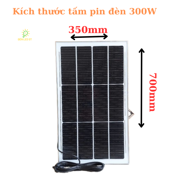 ĐÈN PHA NĂNG LƯỢNG MẶT TRỜI 300W ST-HS300 - Hình ảnh 3