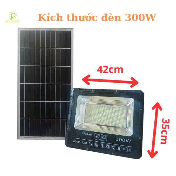 ĐÈN PHA NĂNG LƯỢNG MẶT TRỜI 300W ST-HS300 - Hình ảnh 4